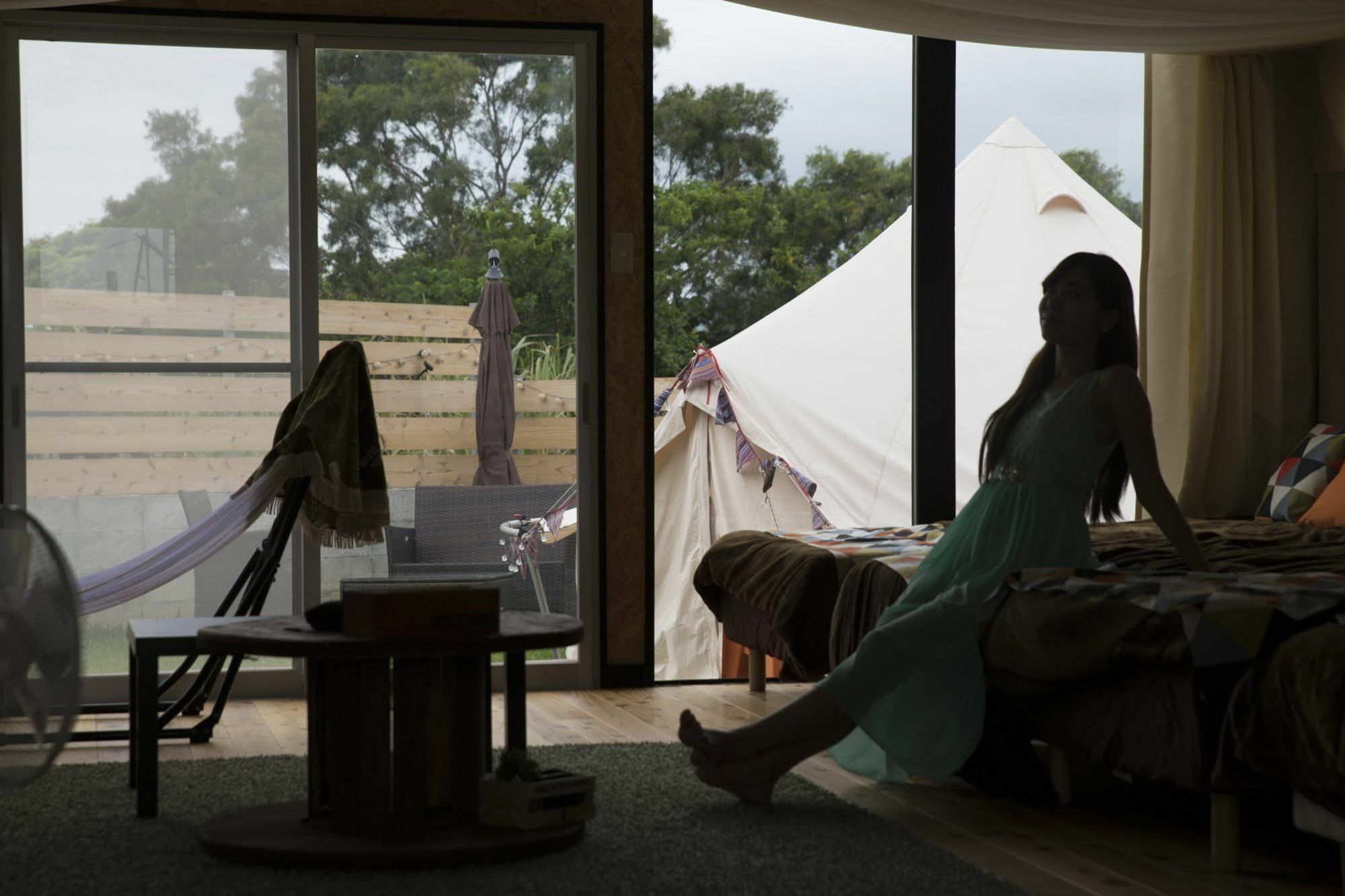 Villa Half Glamping Hoshioto Nakijin Exterior foto