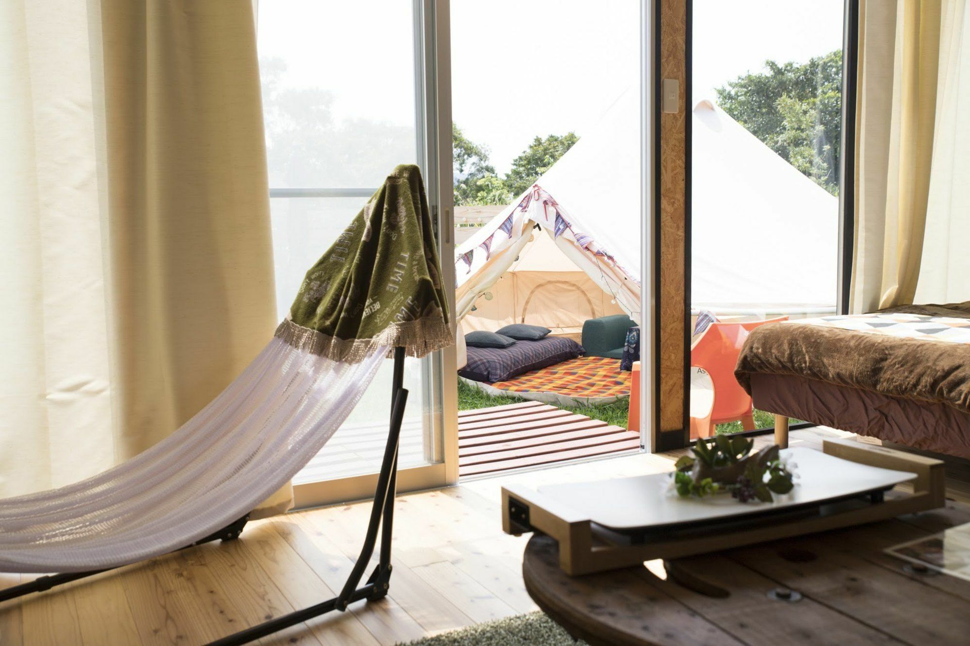 Villa Half Glamping Hoshioto Nakijin Exterior foto